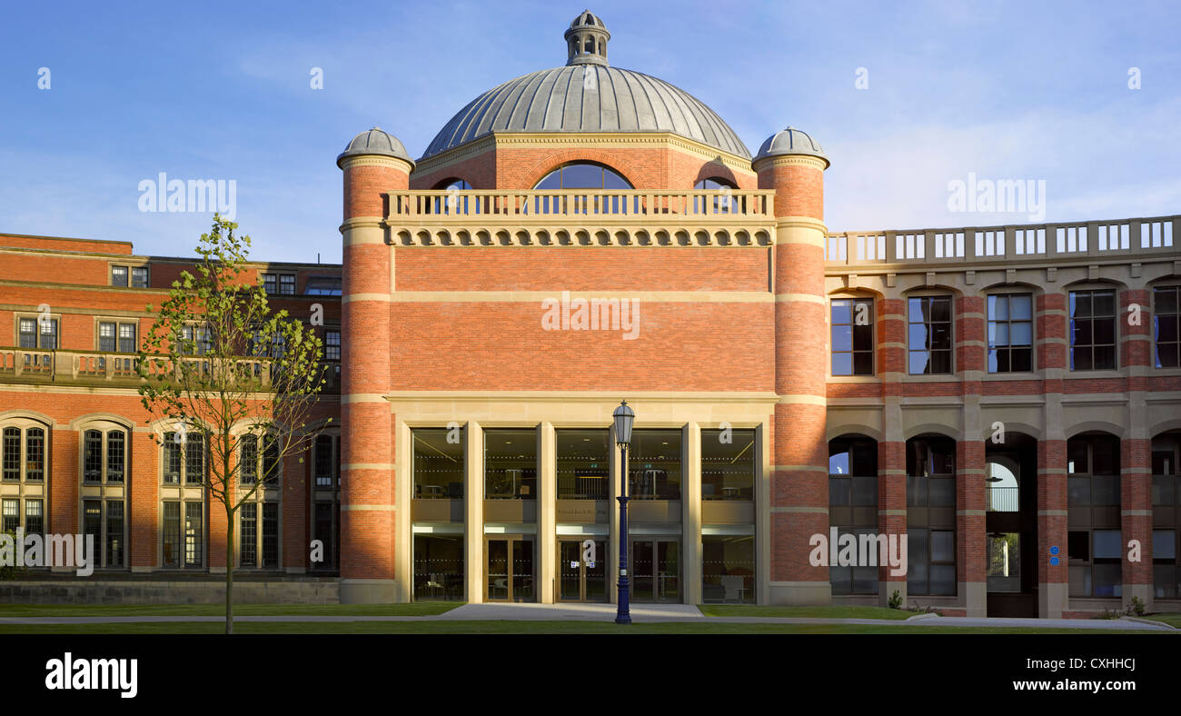 Bramall Music Building, University of Birmingham, Birmingham, United Kingdom. Architect: Glenn Howells Architects, 2012. Overall Stock Photo