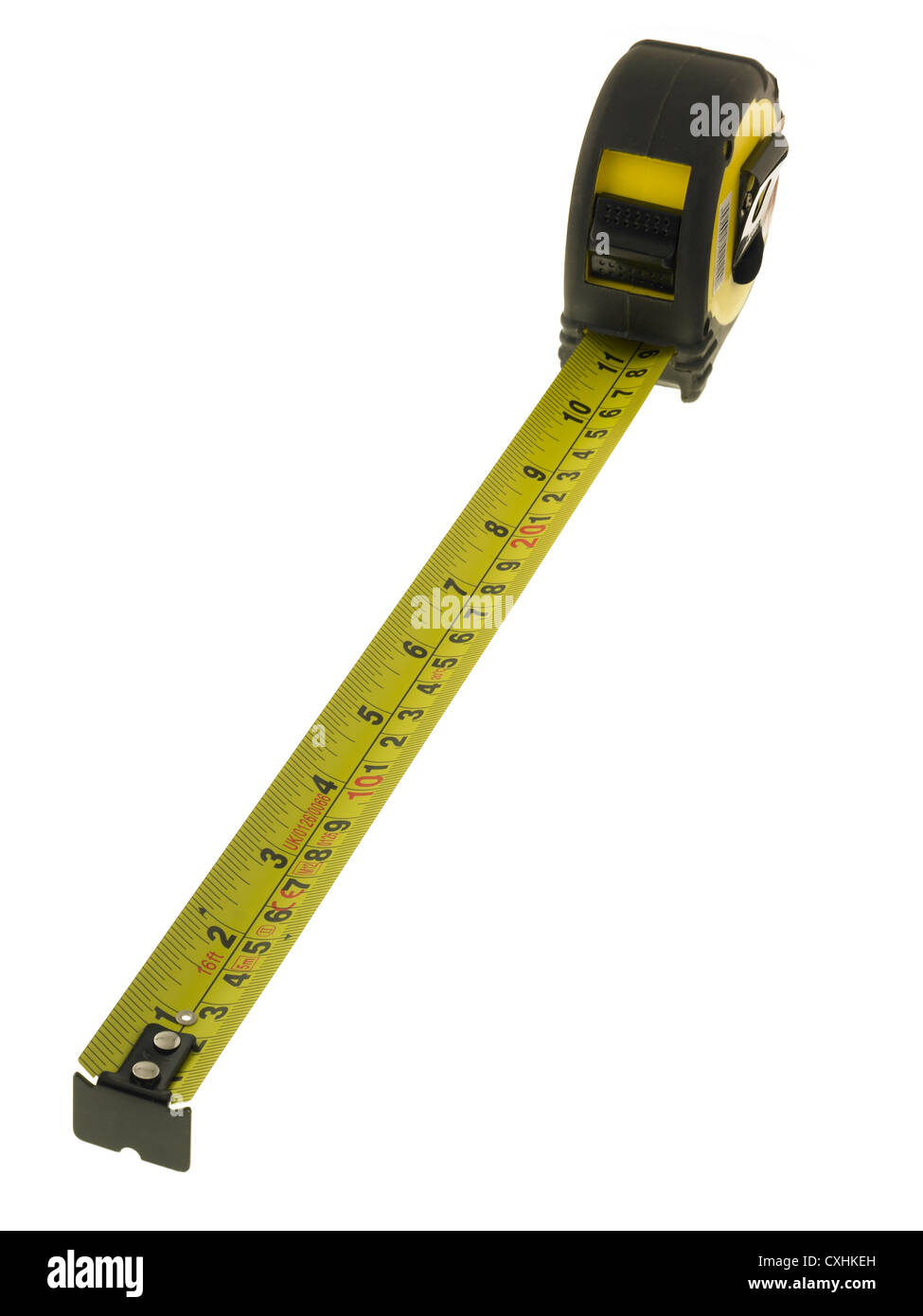 tools, tape measure Stock Photo