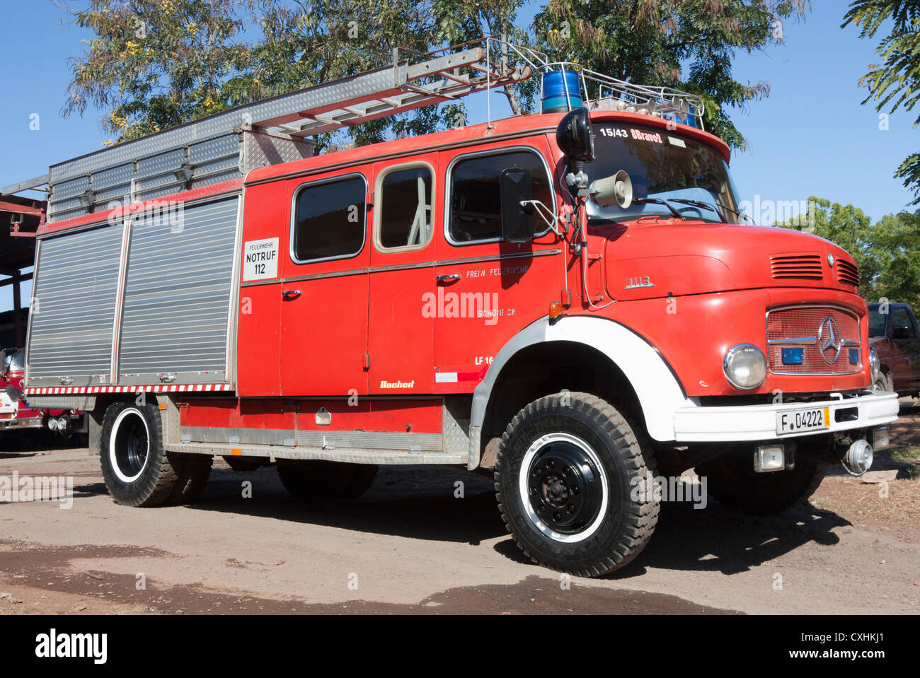 Vintage 1960s Mercedes 1113 fire truck still in front line service Stock Photo 50790377 Alamy