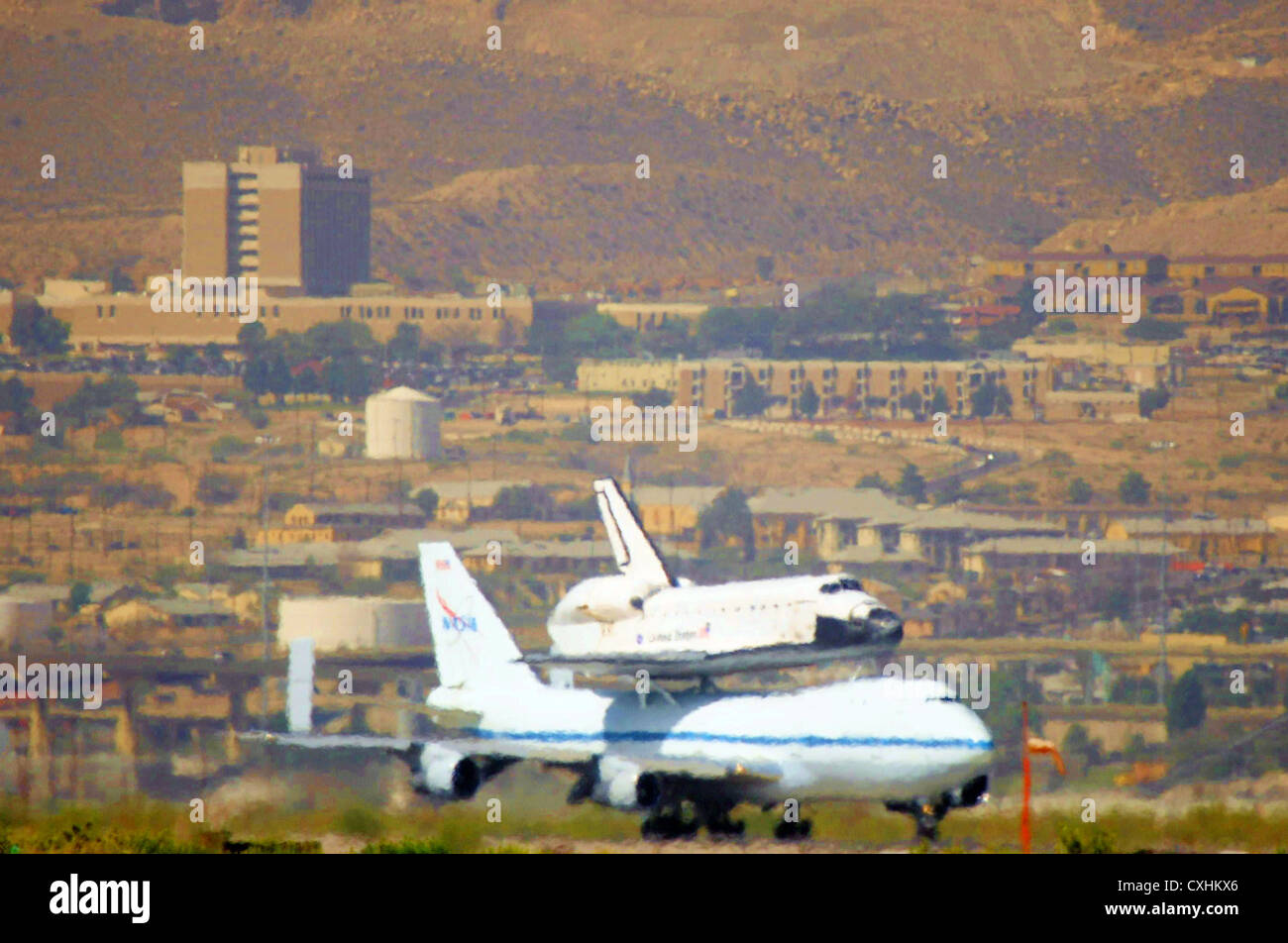 Nasas Space Shuttle Endeavour Perched Atop A Modified Boeing 747 100 Airliner Takes Off From 6632