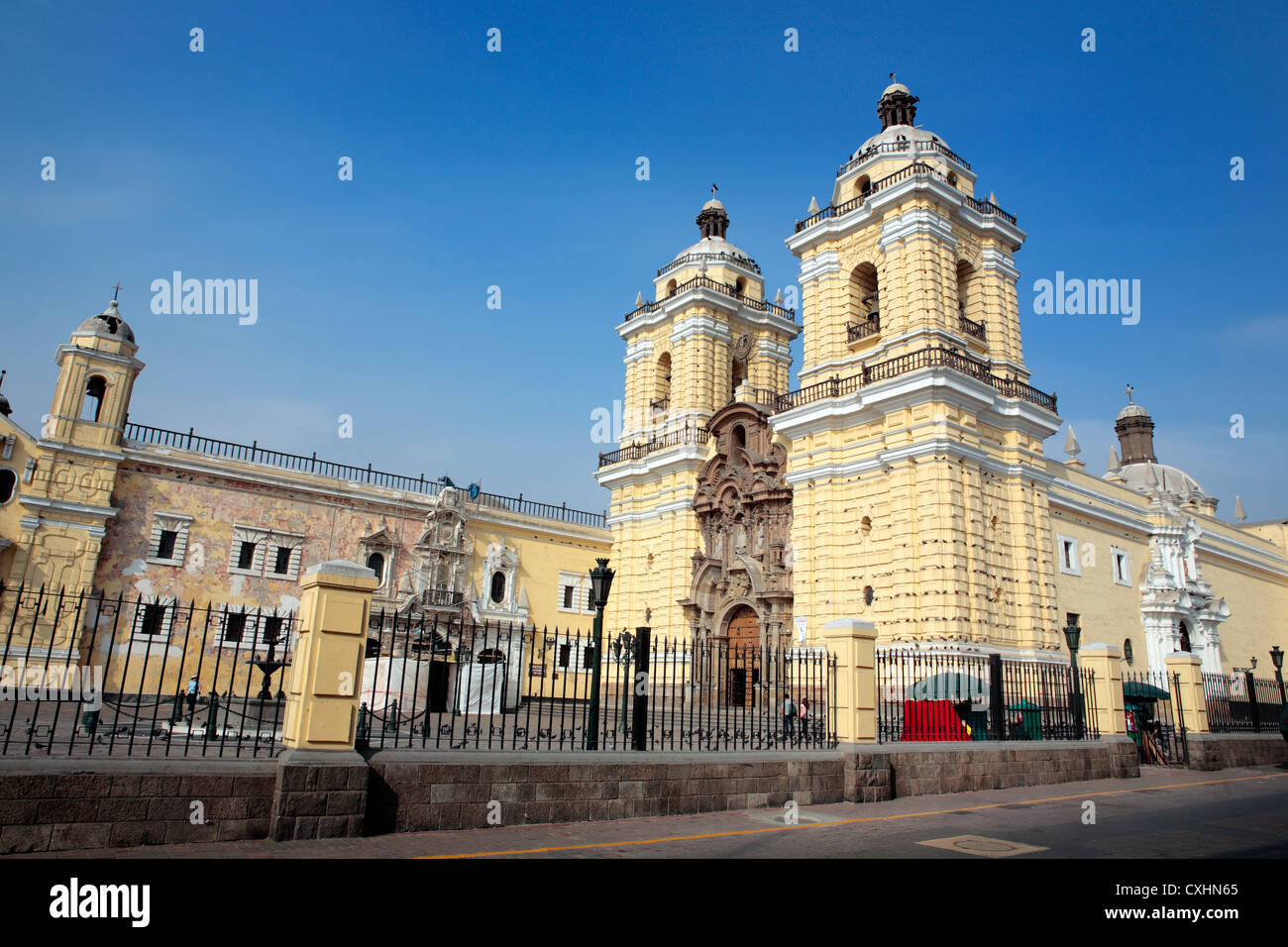 San Francisco church (1673), Lima, Peru Stock Photo