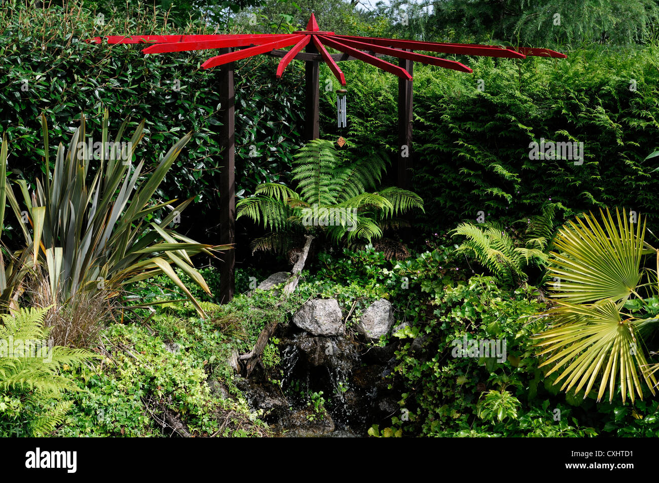 exotic garden area national garden exhibition centre wicklow ireland