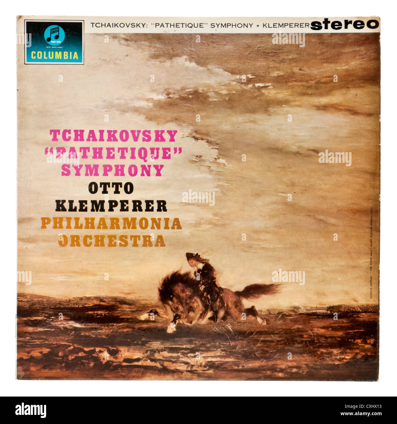 Very rare Columbia SAX 2458 classical - Tchaikovsky 'Pathetique' Symphony No 6 Stock Photo