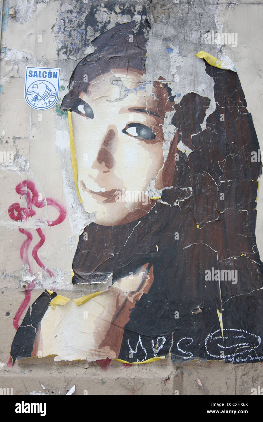 Street Art in Paris Stock Photo Alamy