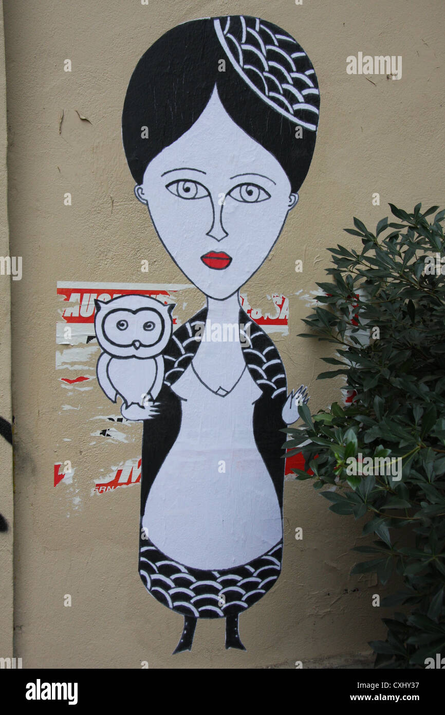 Street Art in Paris Stock Photo Alamy