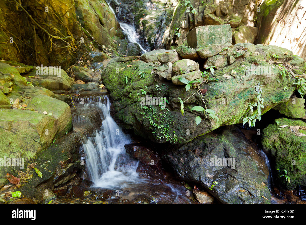 The Ton Sai Waterfalls On Phuket In Thailand Stock Photo - Alamy