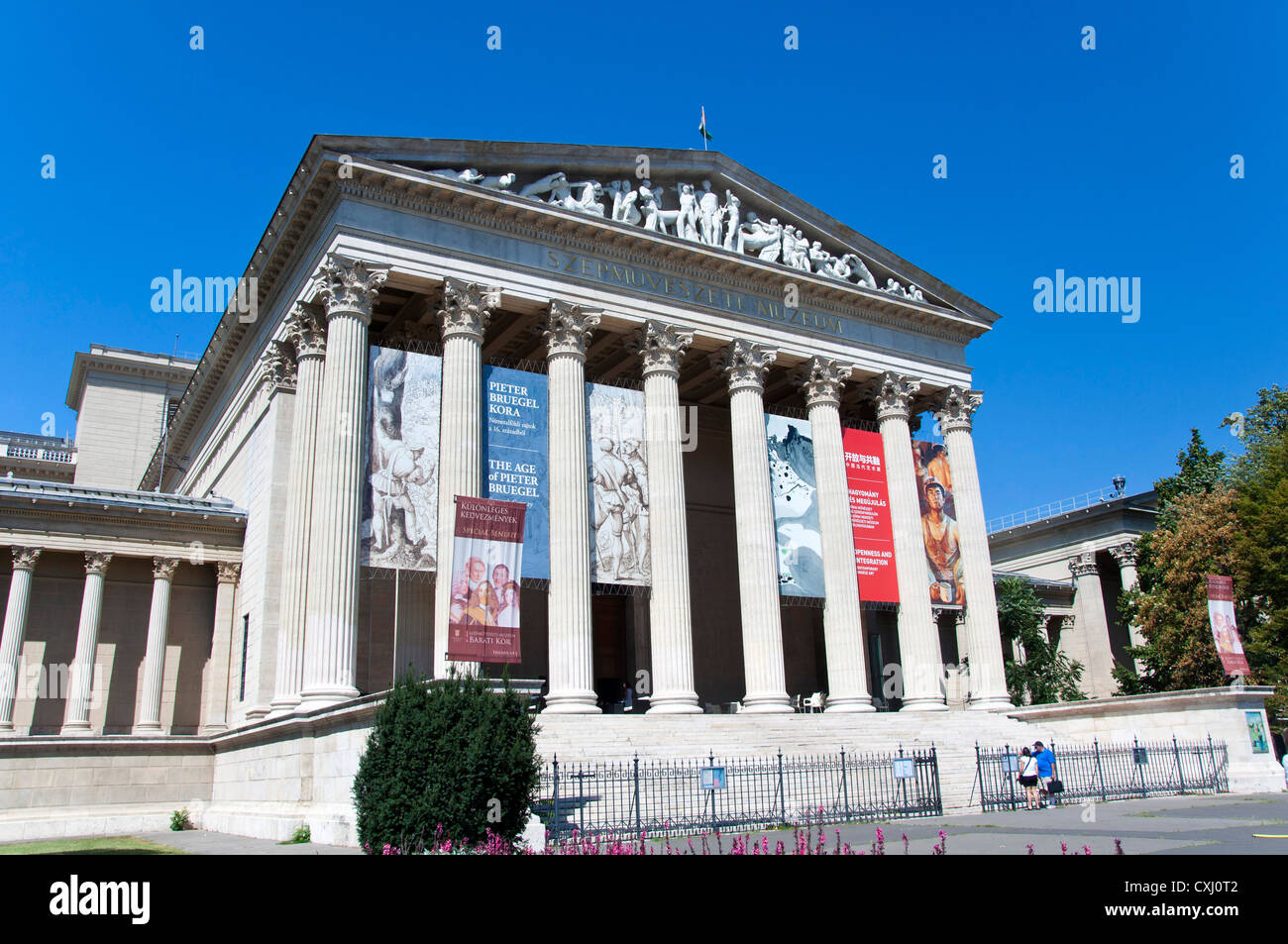 Fine Art Museum, Budapest, Hungary Stock Photo