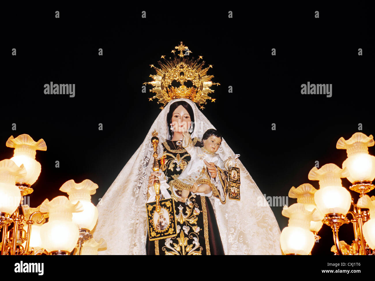 Procesion virgen carmen hi-res stock photography and images - Alamy