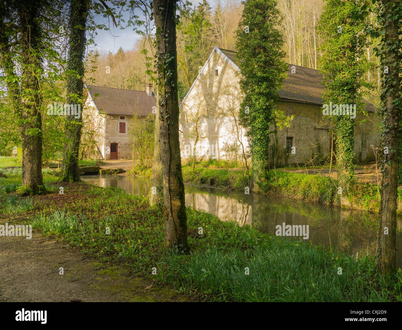 Lignerolles in France Stock Photo Alamy