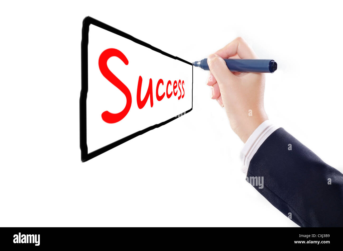 Business success word on hi-res stock photography and images - Alamy