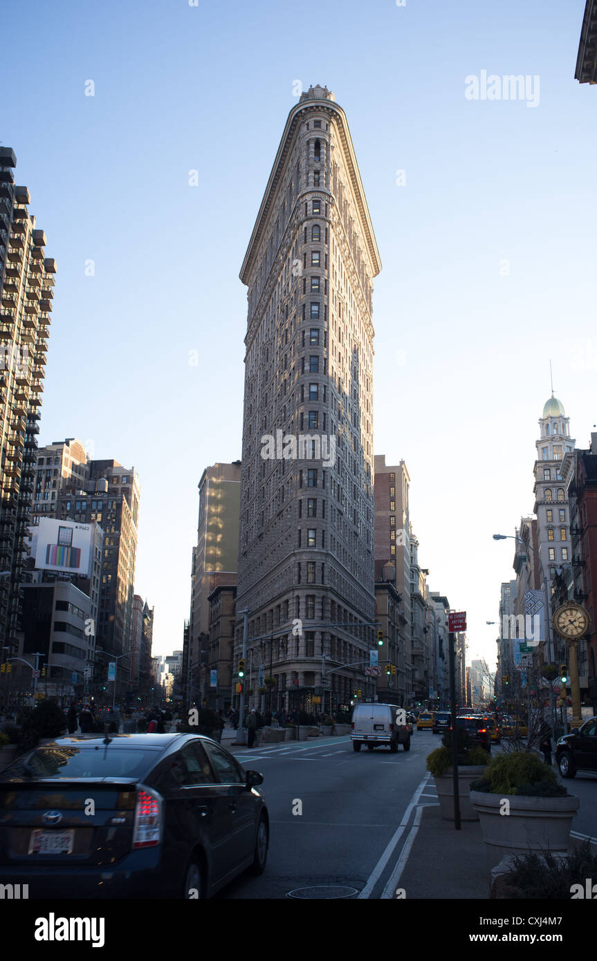 Flatiron Building Fuller Flat Iron New York Stock Photo - Alamy