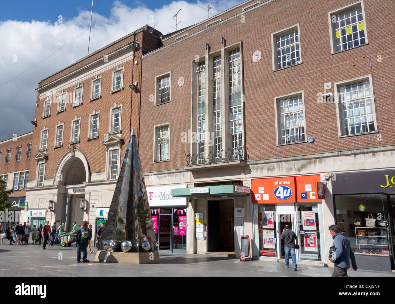 Exeter high street hires stock photography and images Alamy