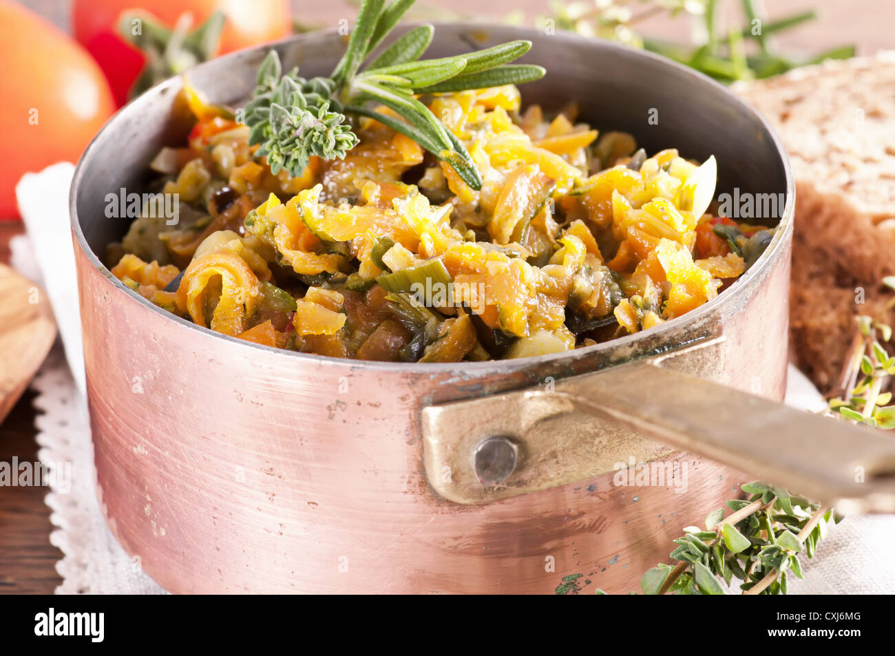 Stewed vegetable dish hires stock photography and images Alamy