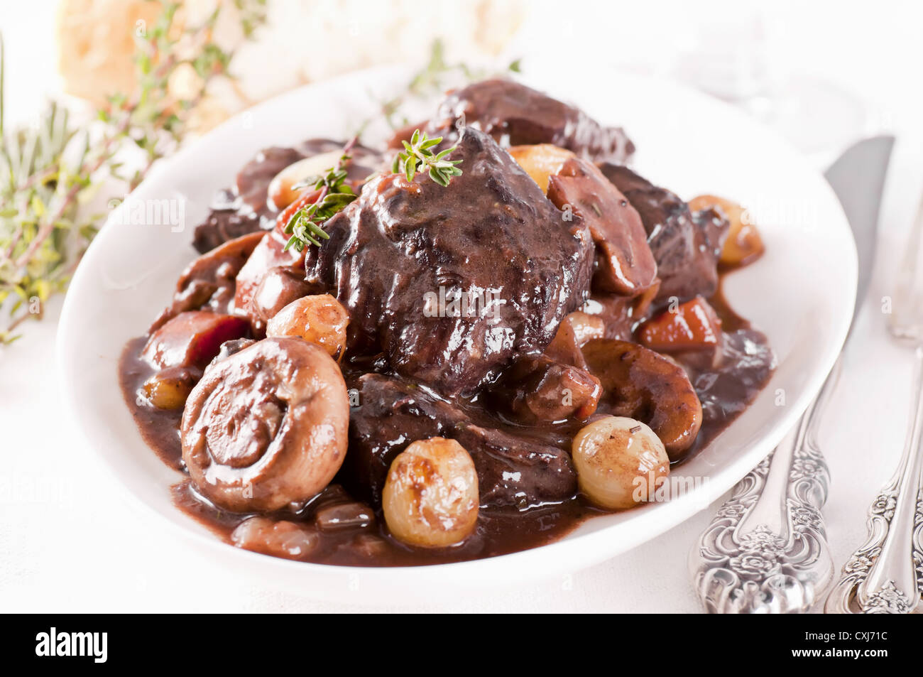 Champignon ragout hi-res stock photography and images - Alamy