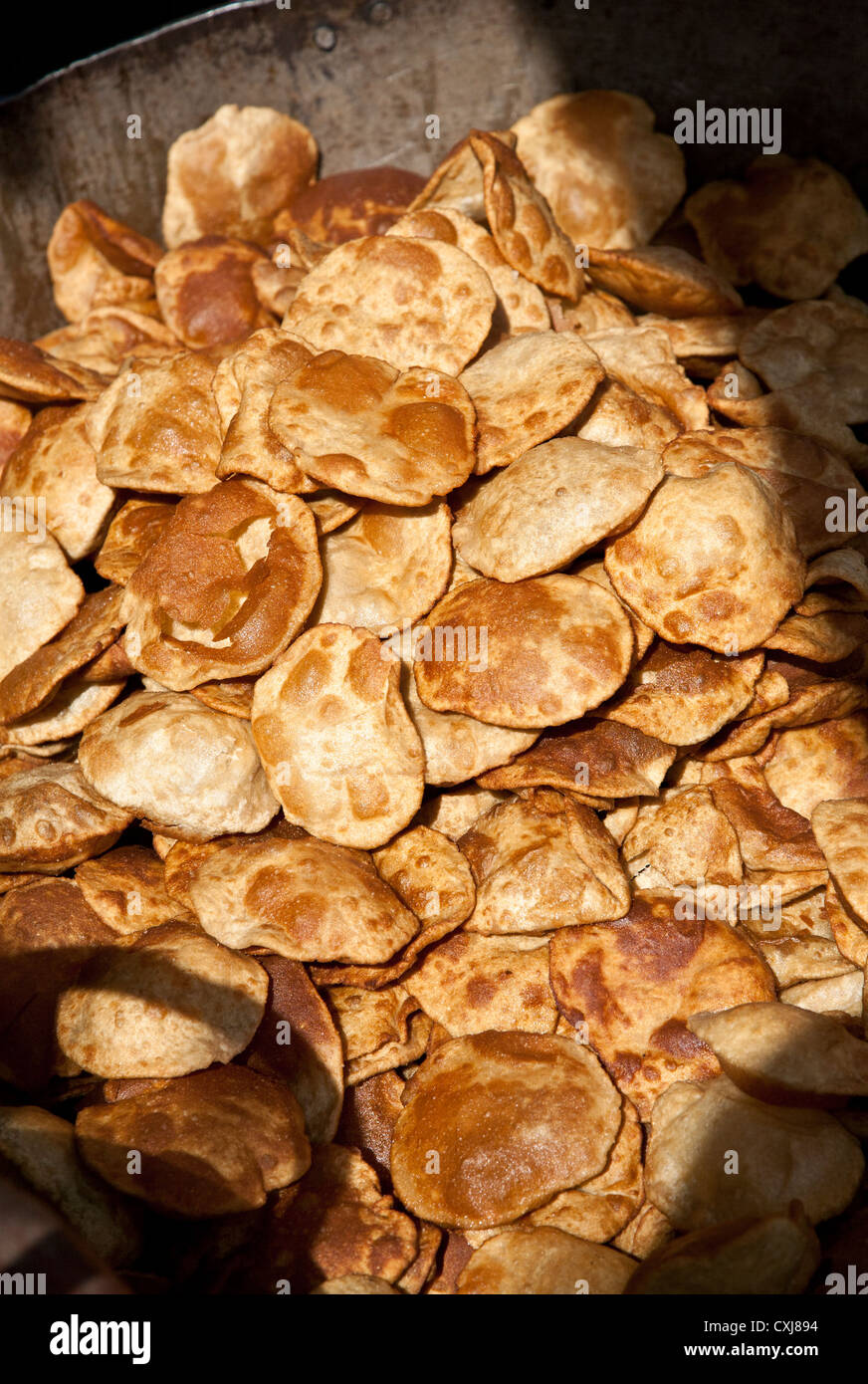 Rotis (indian fried bread). Nasik. India Stock Photo Alamy