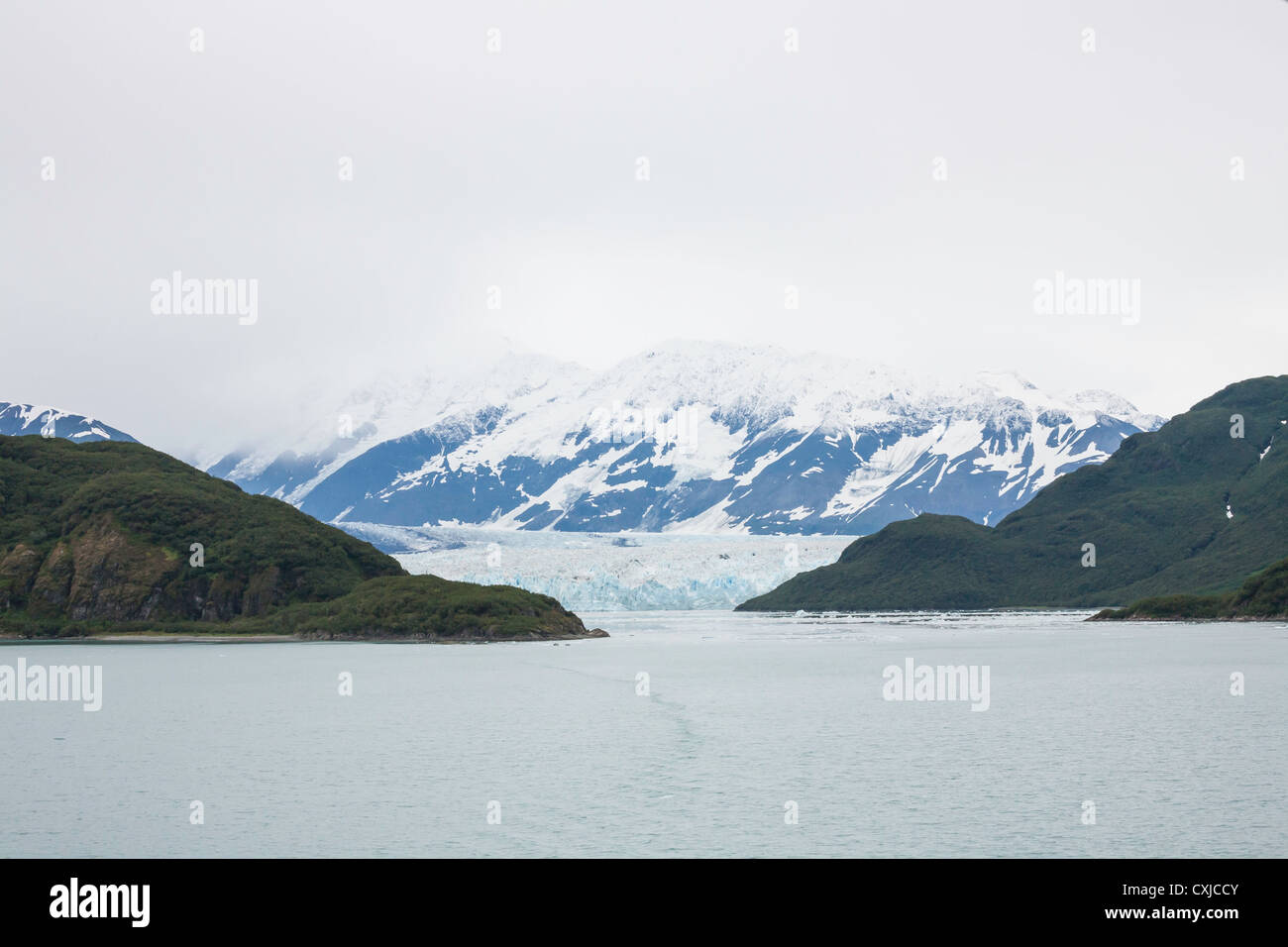 Hubbard Glacier in Disenchantment Bay, Alaska, USA Stock Photo
