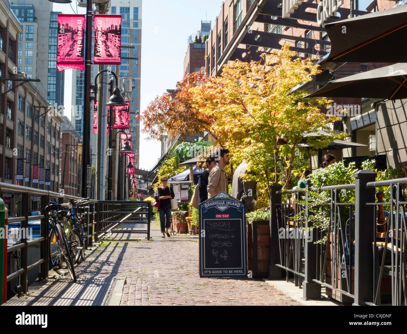 Hamilton Street, Vancouver, Canada Stock Photo Alamy