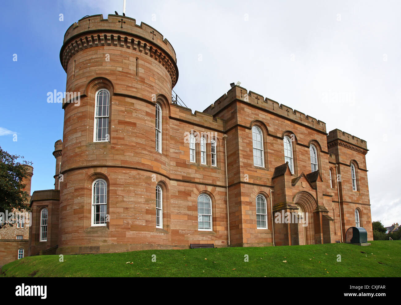 Inverness Castle Scottish Highlands Scotland UK Stock Photo