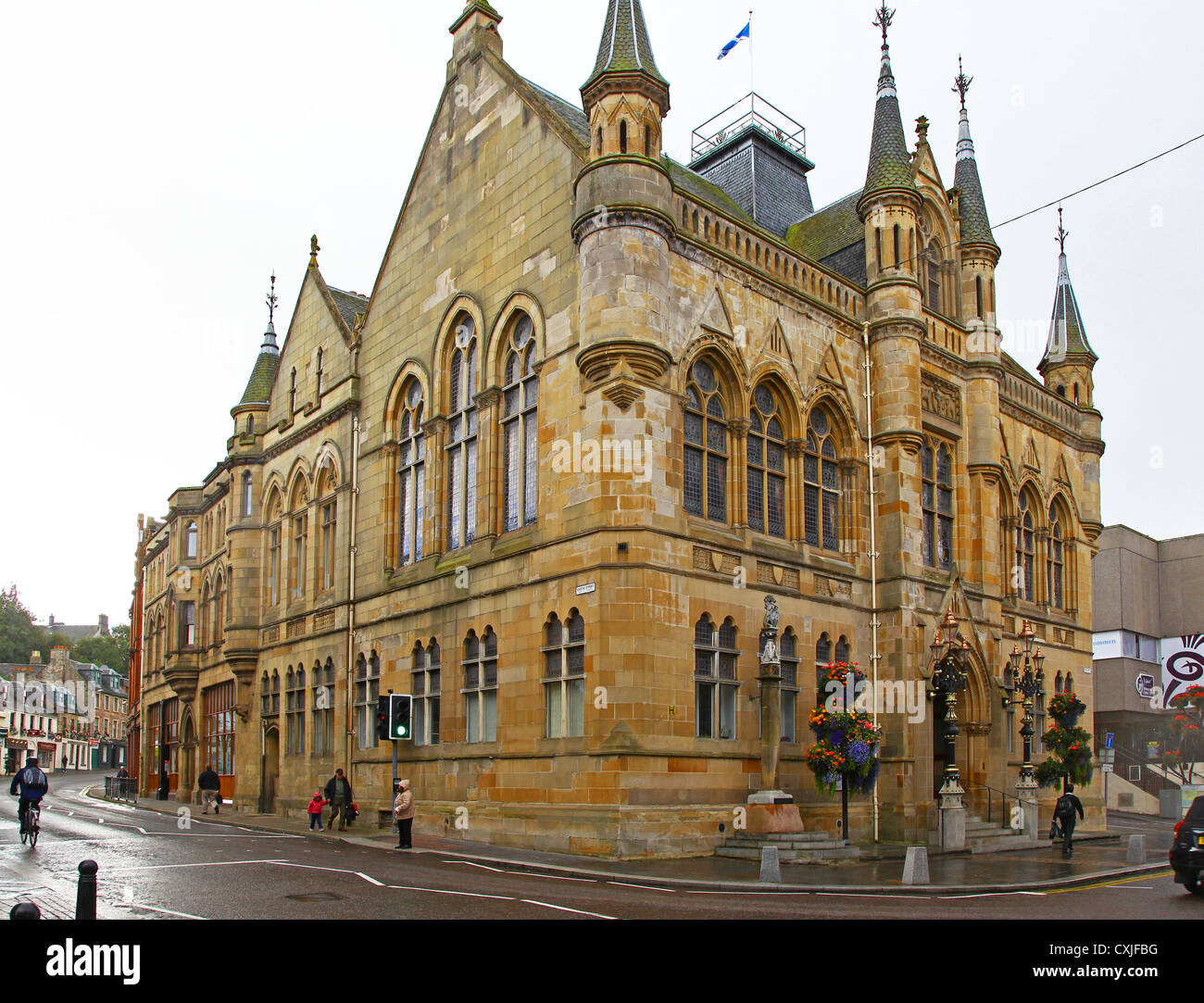 Inverness Town Hall Scottish Highlands Scotland UK Stock Photo
