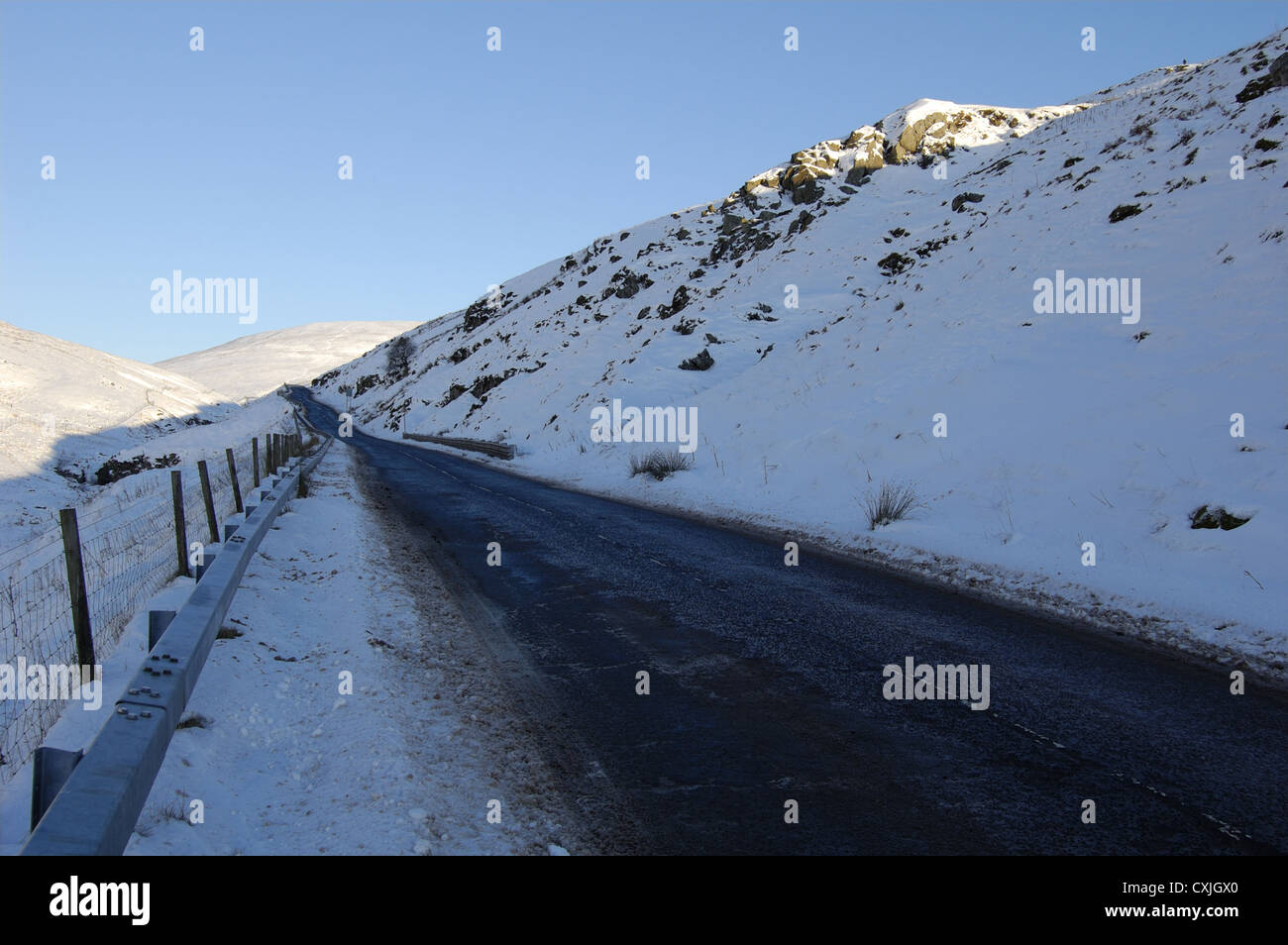 The Crow Road above Campsie Glen near Glasgow, Scotland Stock Photo Alamy