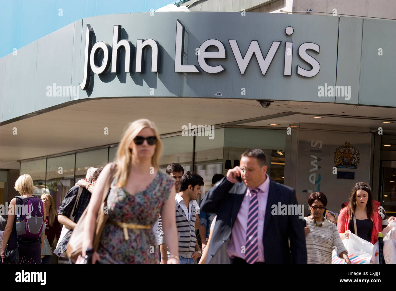 John Lewis Oxford Street, London Leading department store shop Stock Photo