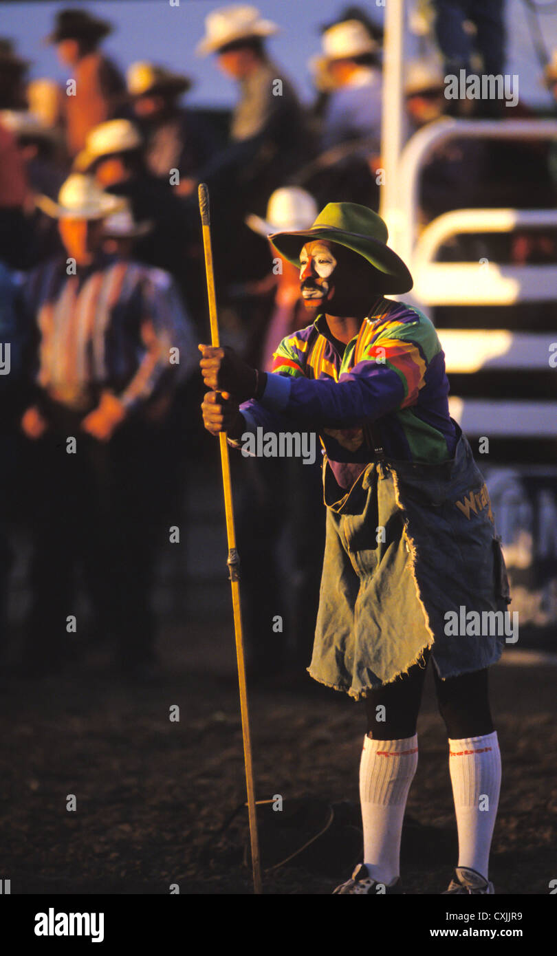 Rodeo clowns hi-res stock photography and images - Alamy
