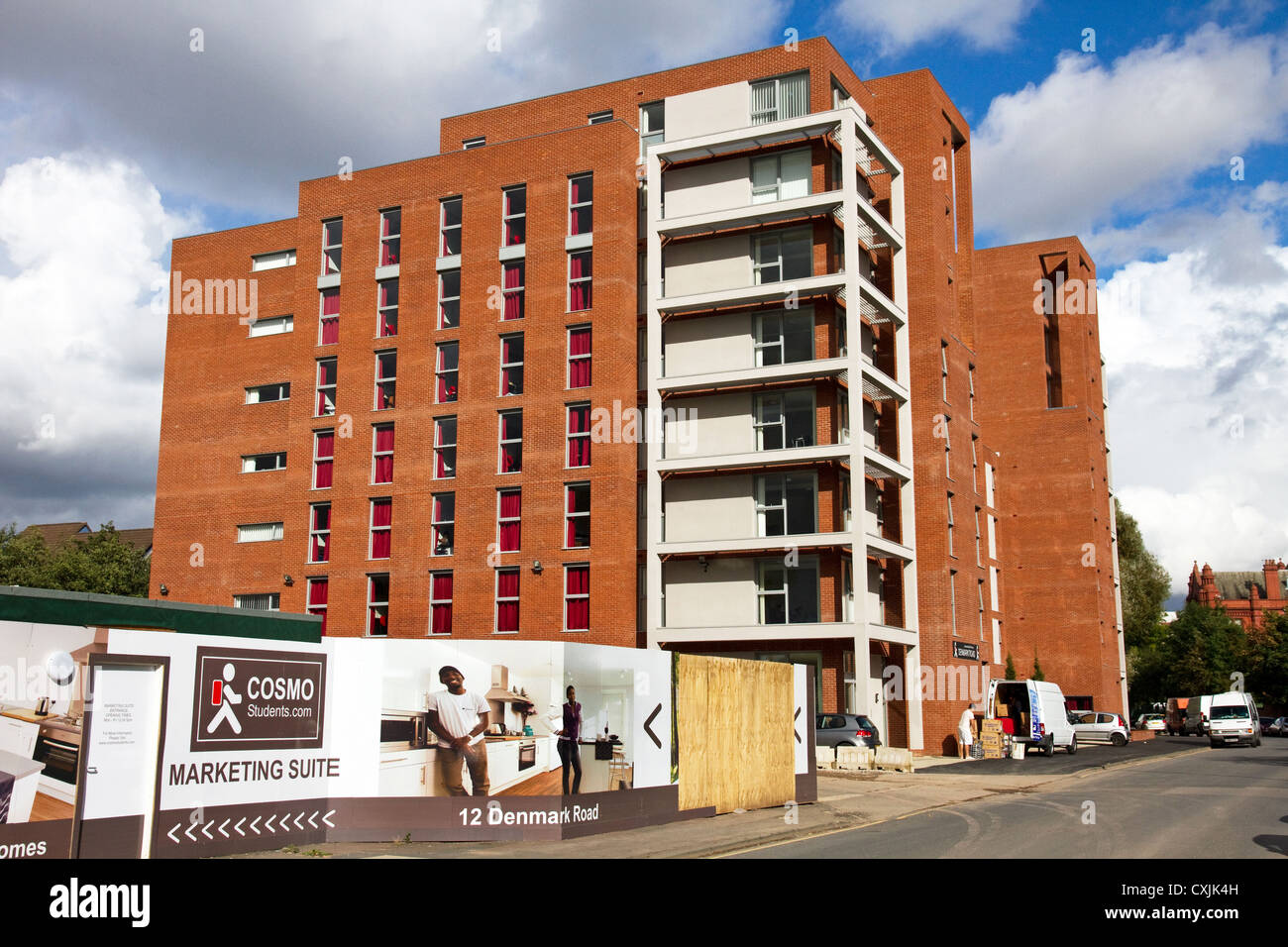 New private student flats development ,( adjacent to Manchester