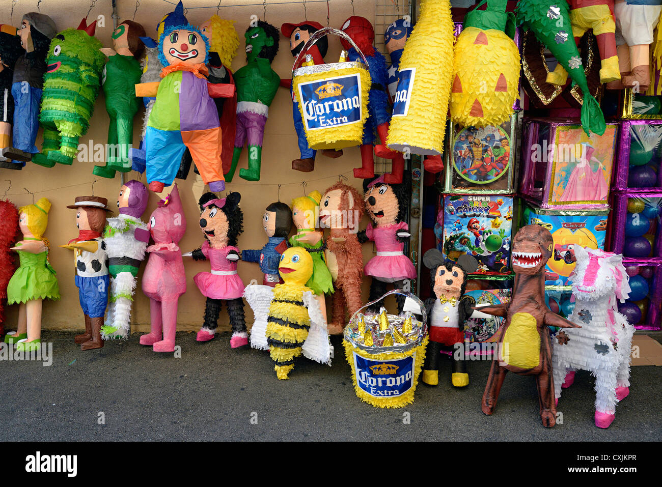 los angeles pinatas sale Stock Photo Alamy