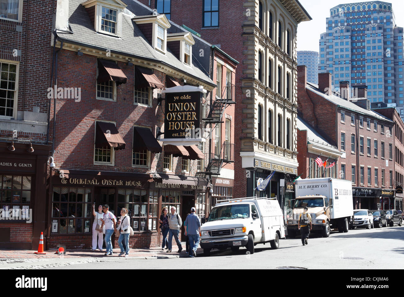 The Union Oyster House In Boston, Opened 1826 Is Boston And The U.S.'s