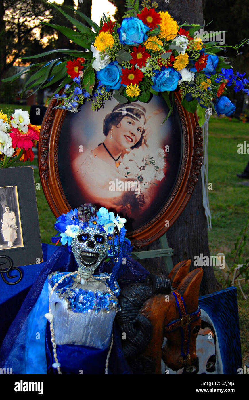 Dia day los Muertos, Hollywood Forever Cemetery Stock Photo Alamy