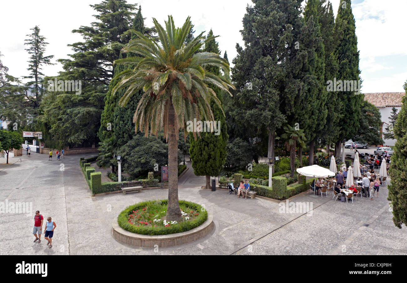 Inside Ronda Spain Streets Inside the Ancient Fortress Ronda Spain Stock Photo - Alamy