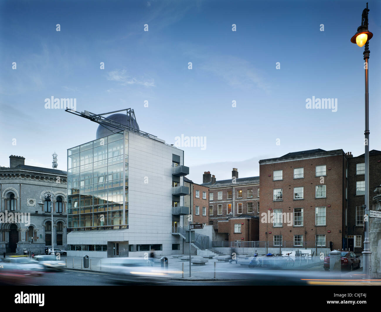 Dame Square, Dublin, Ireland. Architect: MBM Arquitectes, 2007. Stock Photo