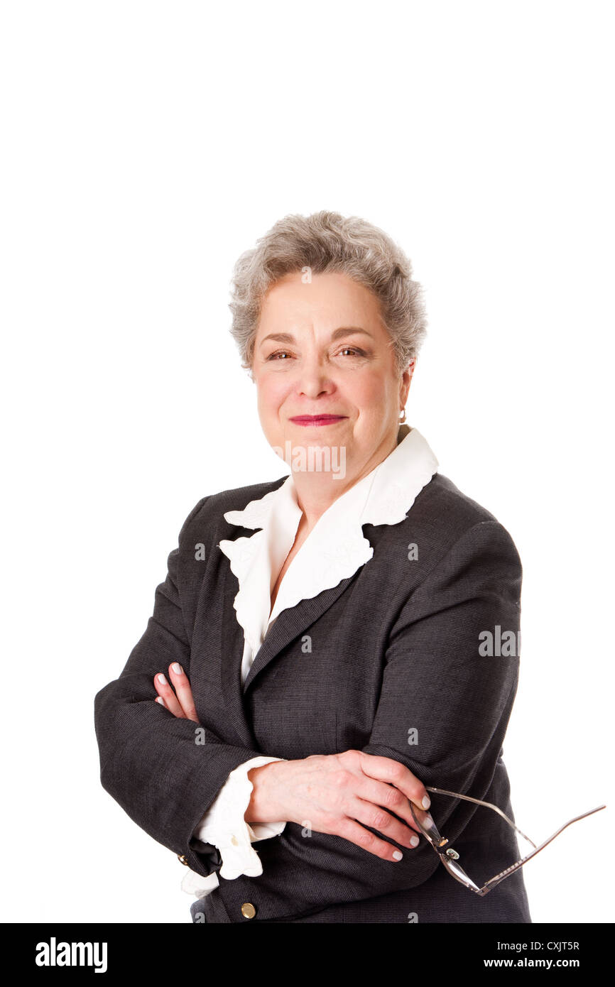 Happy smiling corporate business lawyer Stock Photo