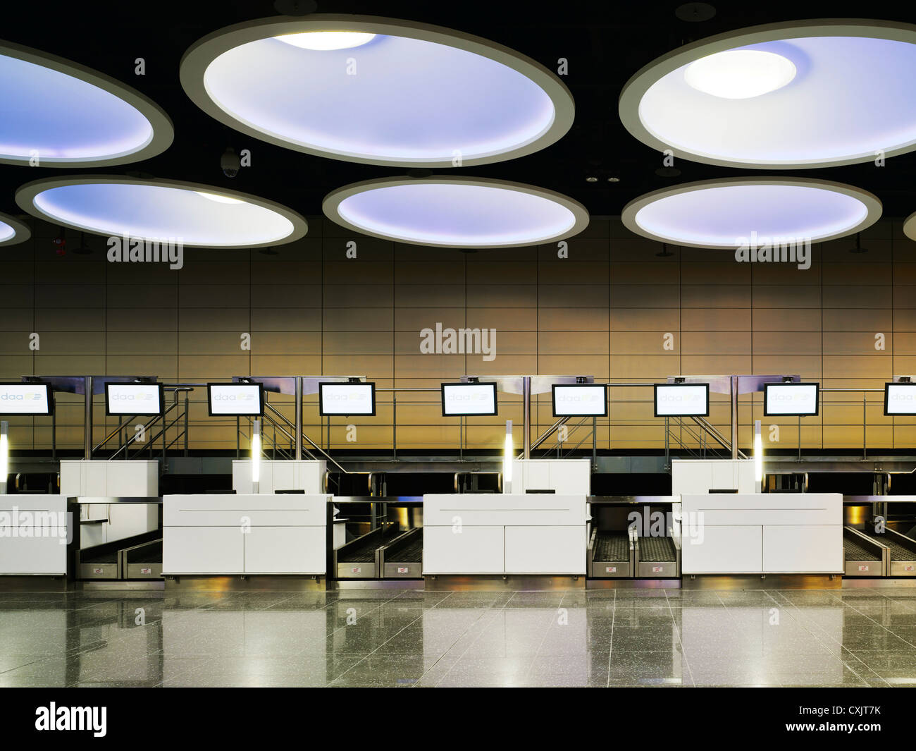 Check In Facility, Dublin Airport, Airport, Europe, Ireland, Dublin