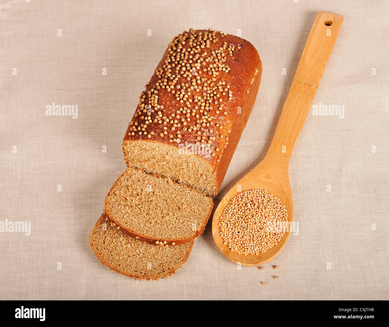 Spicy bread Stock Photo