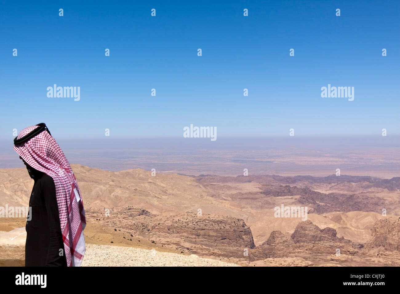 Sheik and the Oil Industry Stock Photo