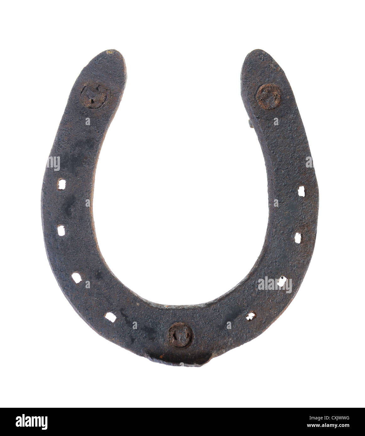 Old horseshoe Stock Photo