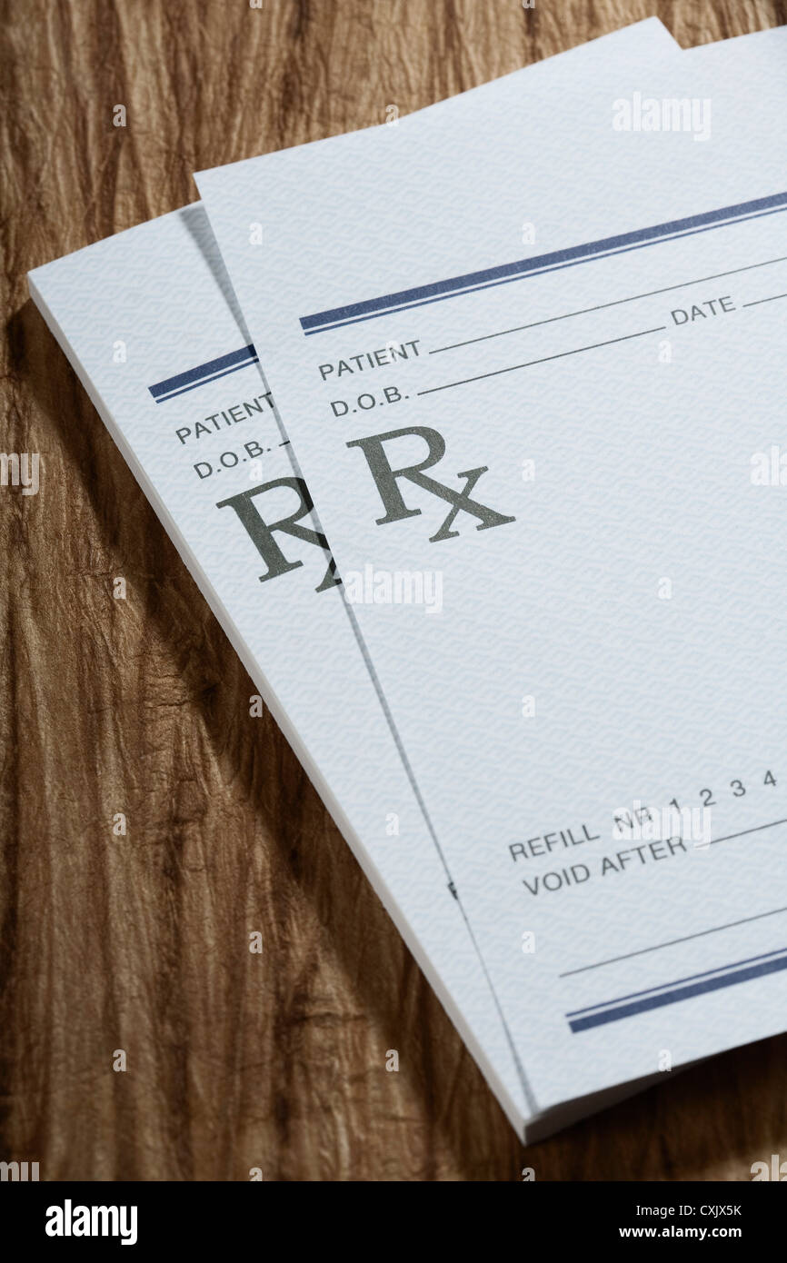 Prescription pad hi-res stock photography and images - Alamy