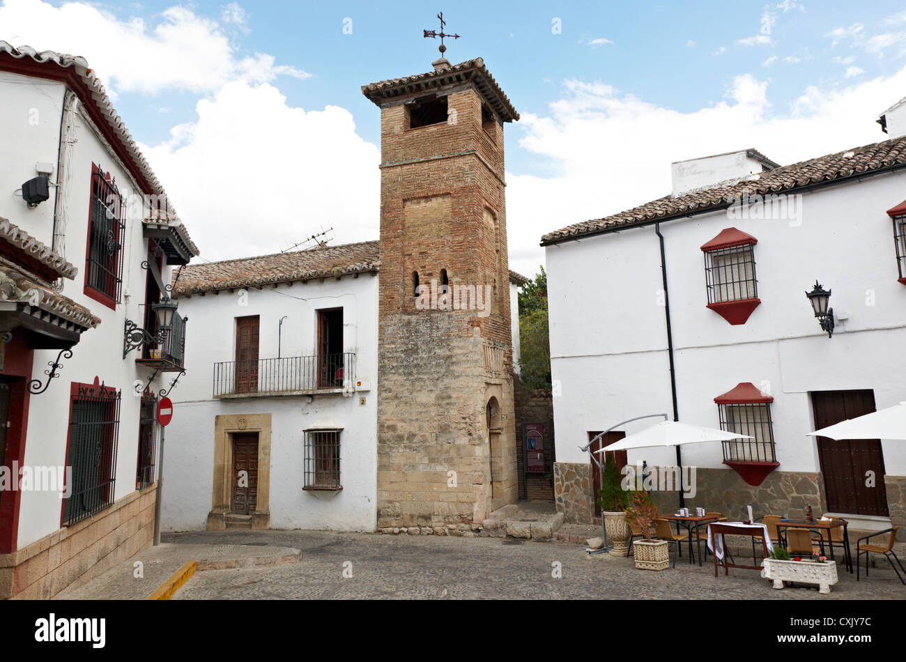 Inside Ronda Spain Streets Inside the Ancient Fortress Ronda Spain Stock Photo - Alamy