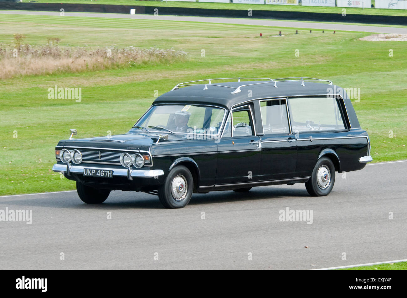 1970 Ford Zephyr Hearse Stock Photo