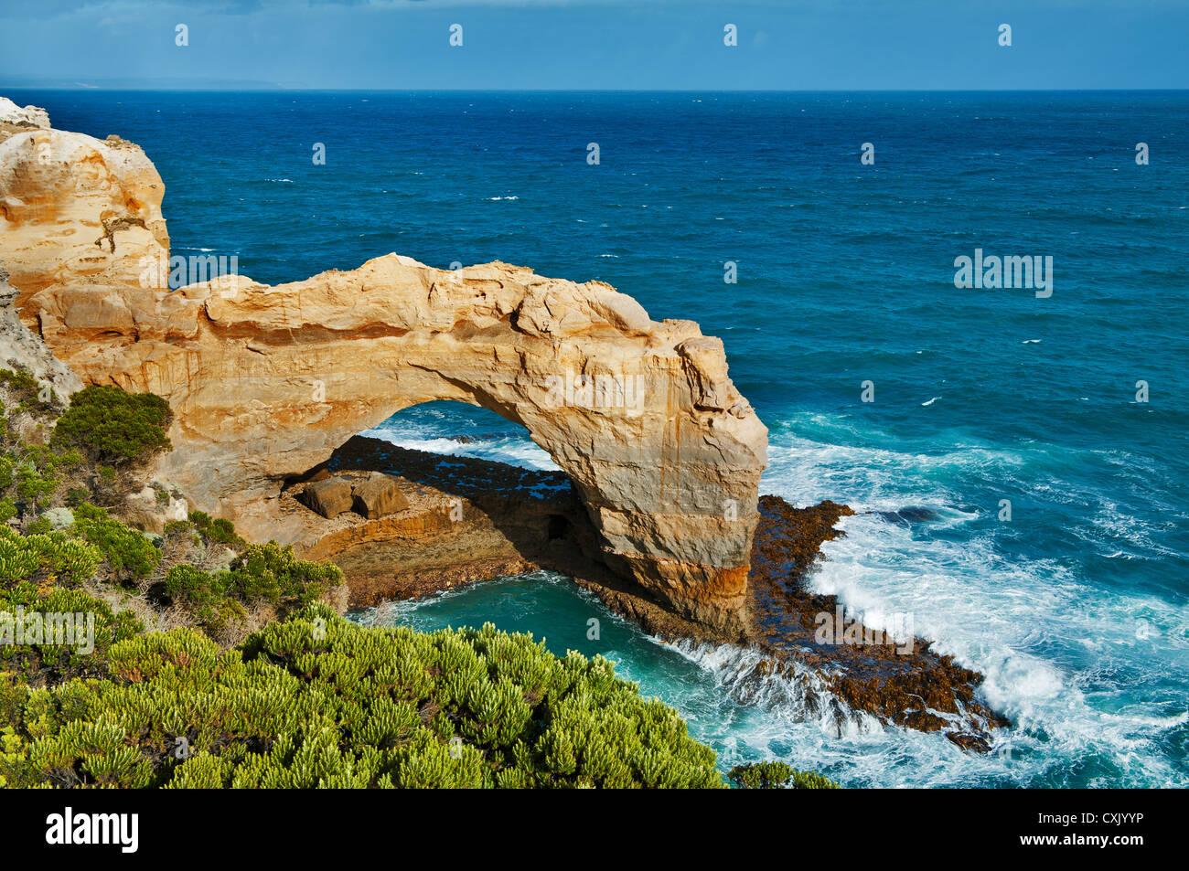 The Arch at Victoria's Great Ocean Road. Stock Photo