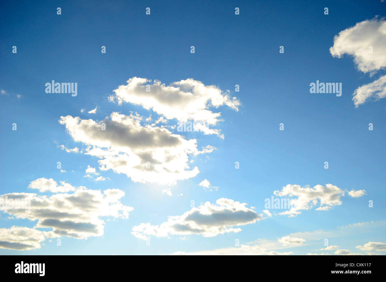 beauty blue sky Stock Photo - Alamy