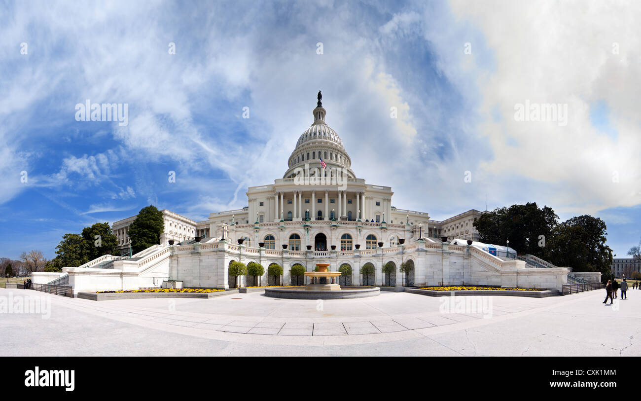 US Capitol - Government building Stock Photo