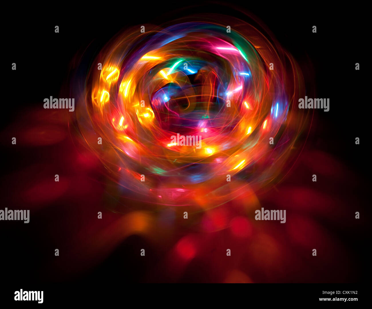 Abstract light in motion Stock Photo Alamy
