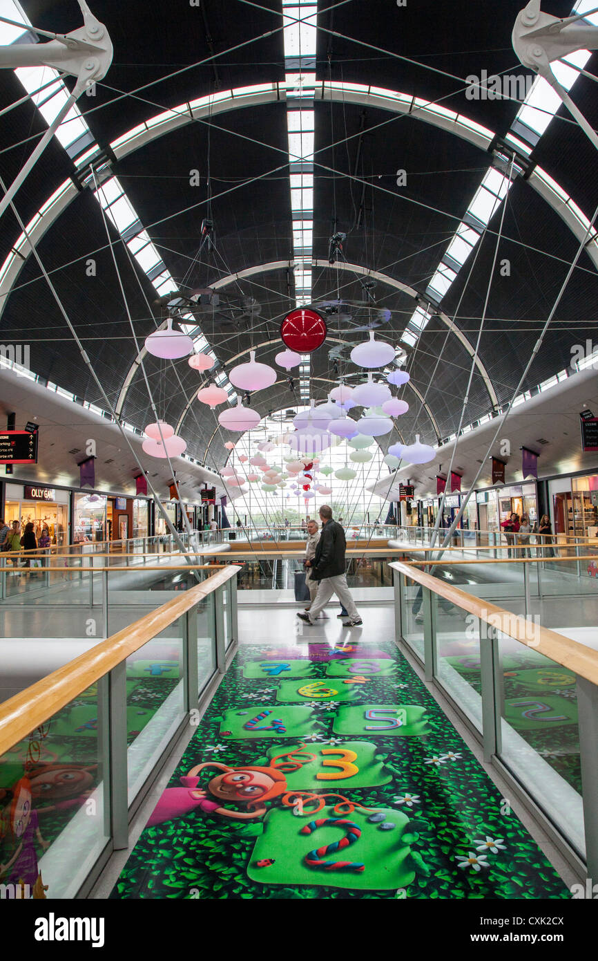 Inside Cite Europe shopping centre at Calais, France Stock Photo - Alamy
