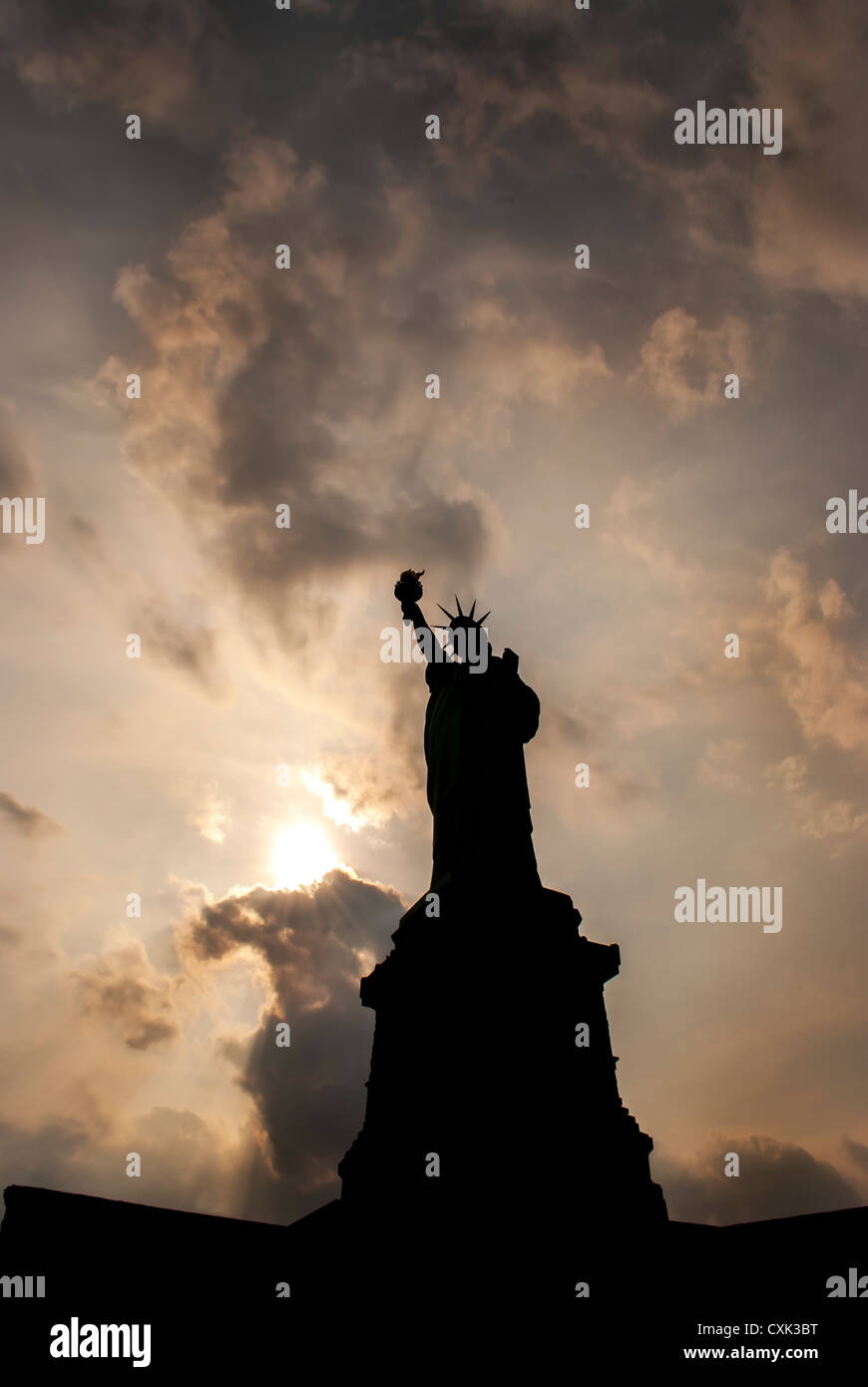 Statue of Liberty Stock Photo