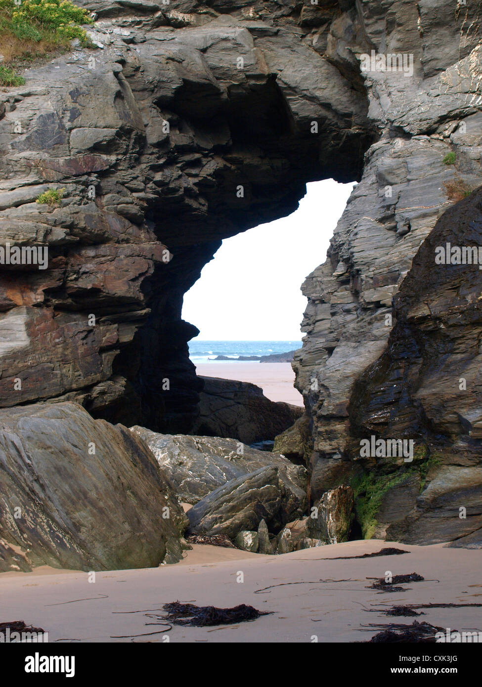Through rock hi-res stock photography and images - Alamy