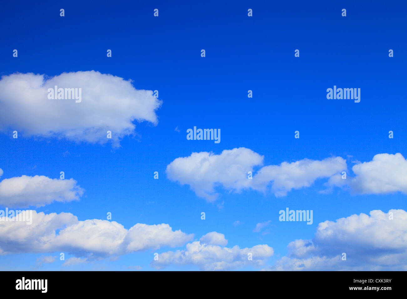 Blue sky and clouds Stock Photo