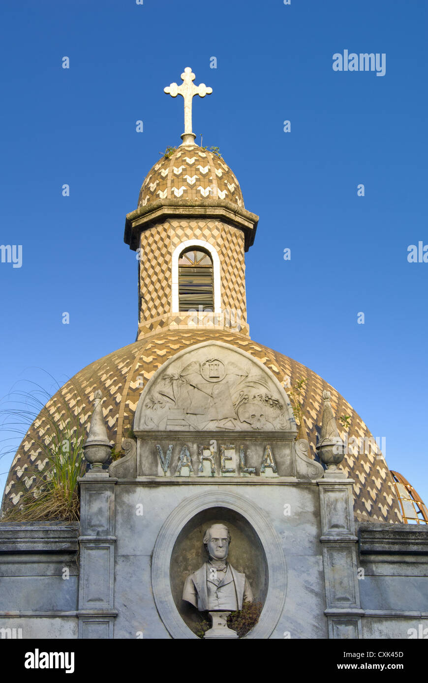 Tomb of Florencio Varela, Recoleta Cemetery, Buenos Aires, Argentina, South America Stock Photo