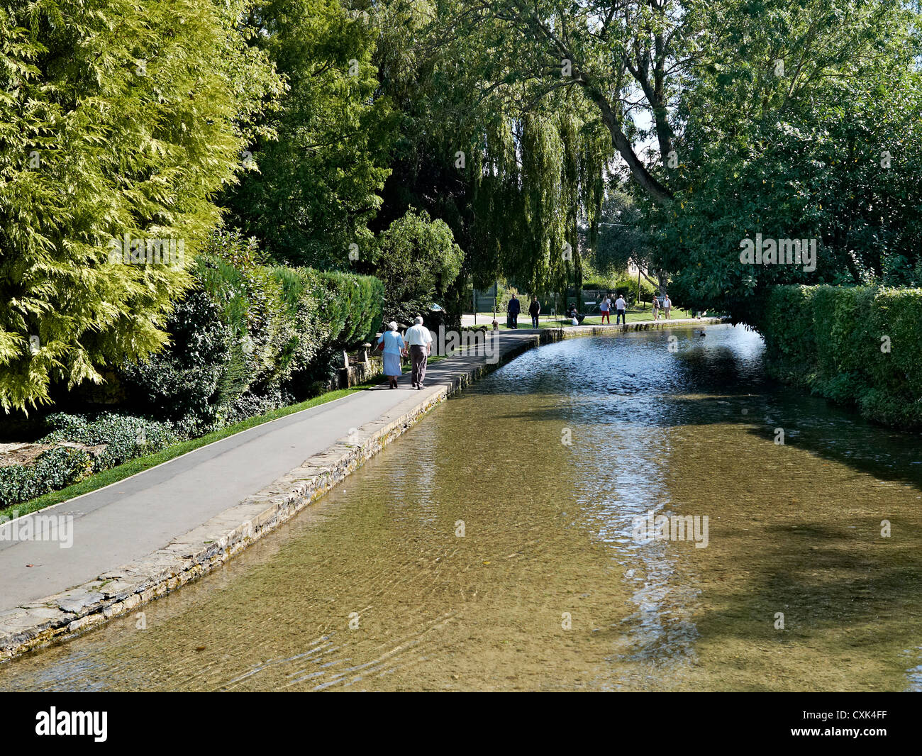Bourton on the Water Cotswolds England UK Stock Photo Alamy